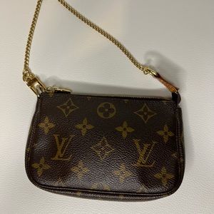 Authentic Louis Vuitton Mini Pochette